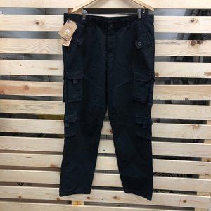 Jeans Wear Men's Cargo Pants SIZE 38 Black